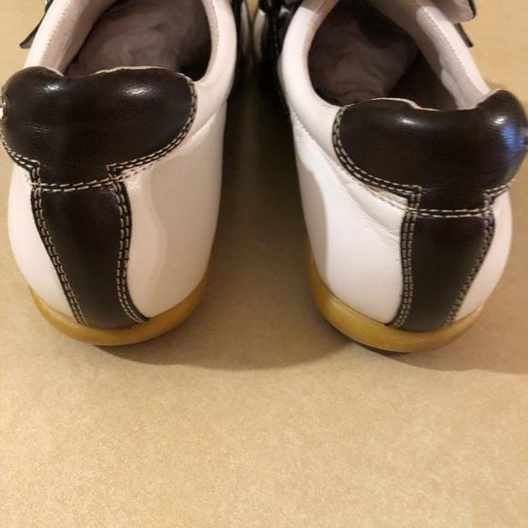 Black/white rhinestone embellished shoes. Size 81/2 M. Worn once - Picture 3 of 8